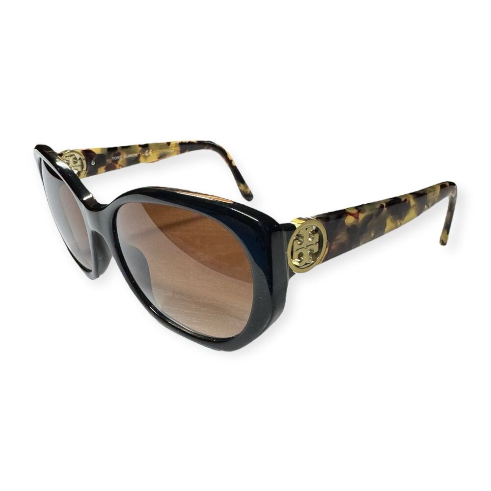 Tory‎ Burch TY7141 Sunglasses Tortoise Black 1795/13 Full Rim Frames 55-18-135mm